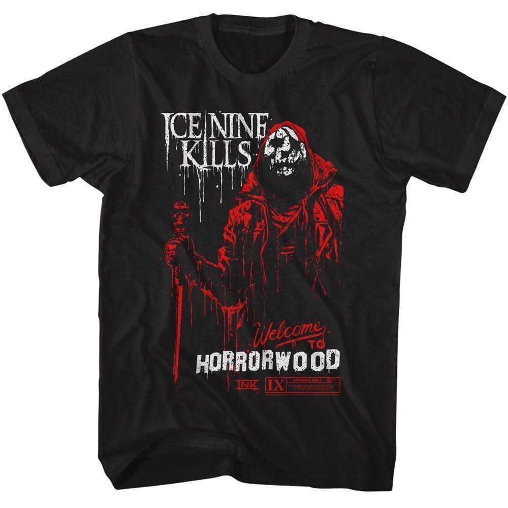 Ice Nine Kills Welcome To Horrorwood Black T Shirt